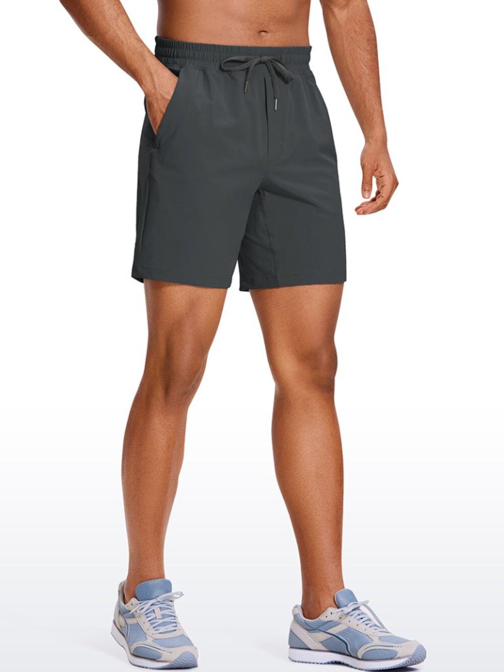 Feathery-Fit Athletic Shorts 7''- Linerless